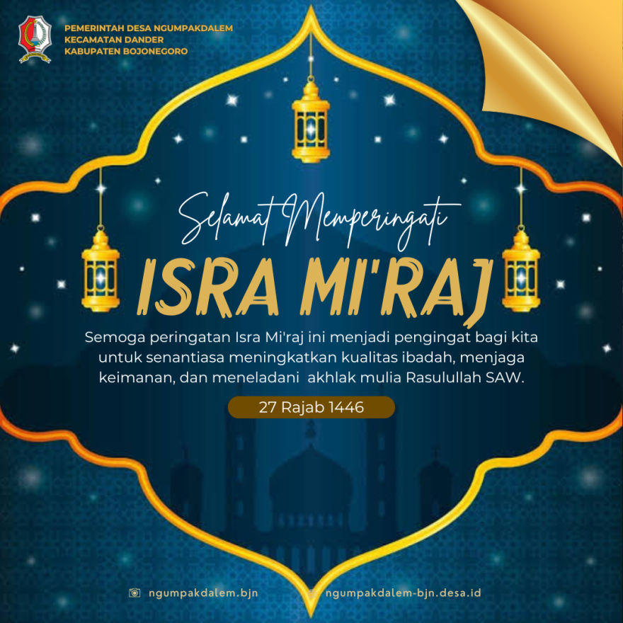Peringatan Isra Mi'raj 1446 H